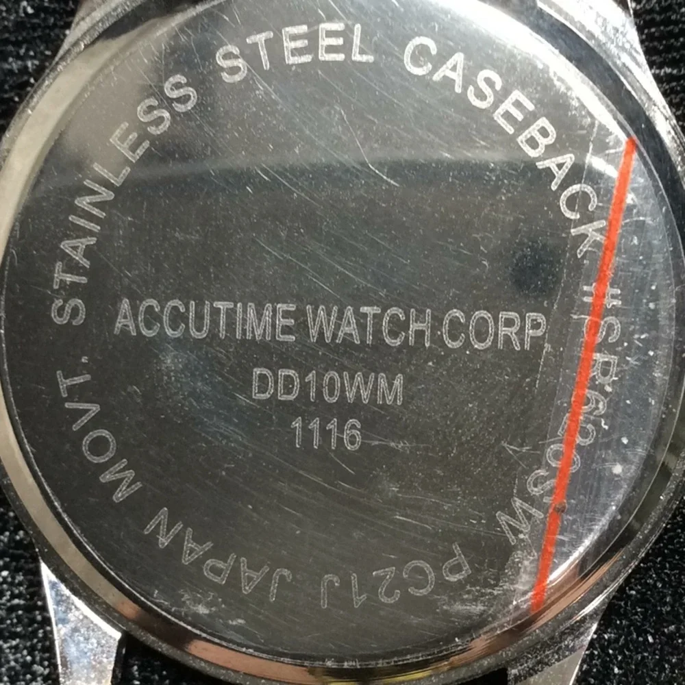 Pair of Accutime Diamond Watches